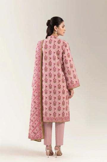 Printed Unstitched 3PC