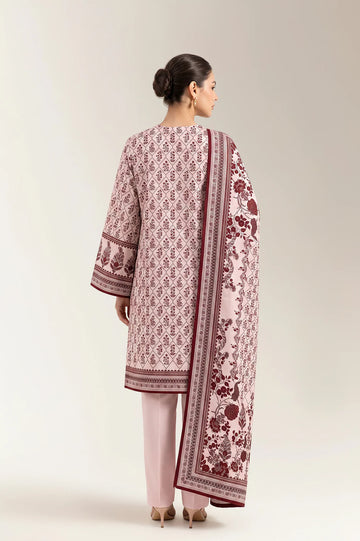 Printed Unstitched 3PC