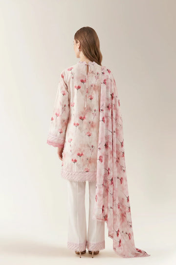 Printed Unstitched 3PC