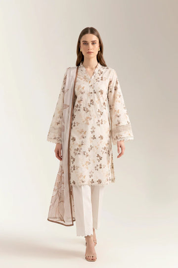 Embroidered Unstitched 3PC