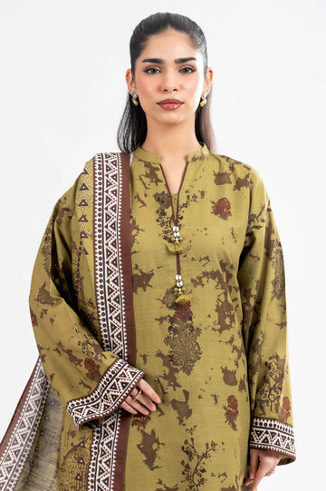 Printed Unstitched 3PC