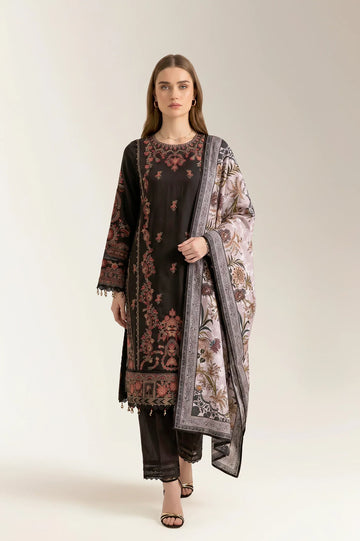 Embroidered Unstitched 3PC