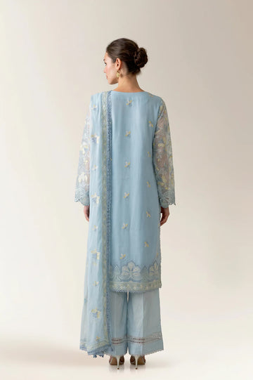Embroidered Unstitched 3PC