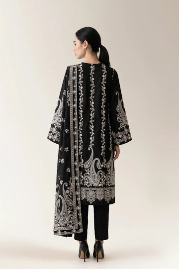 Printed Unstitched 3PC