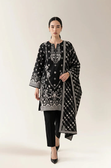 Printed Unstitched 3PC