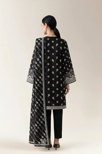 Printed Unstitched 3PC