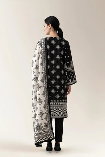 Printed Unstitched 3PC