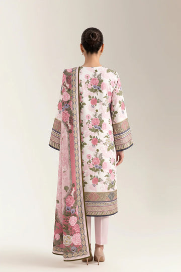 Printed Unstitched 3PC
