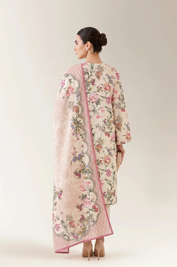 Printed Unstitched 3PC