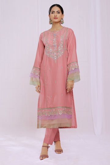2PC Unstitched Jacquard Embroidered Suit From Diners