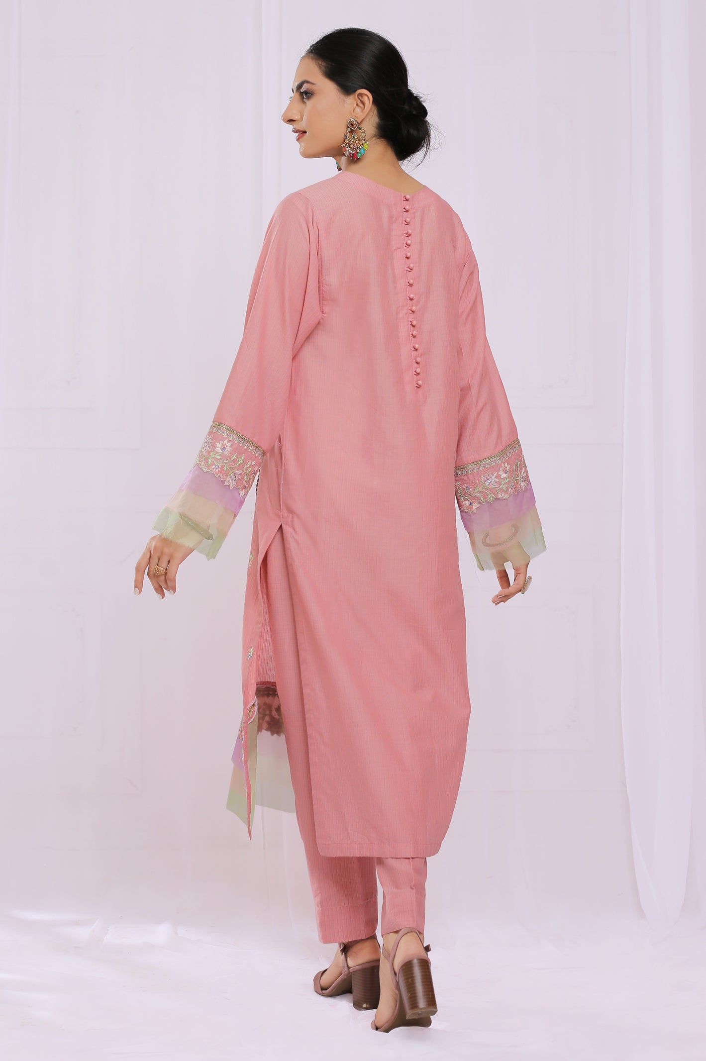 2PC Unstitched Jacquard Embroidered Suit From Diners