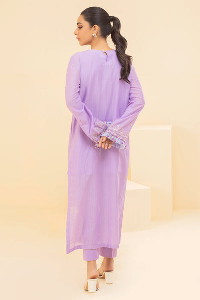 2PC Unstitched Embroidered Suit From Diners