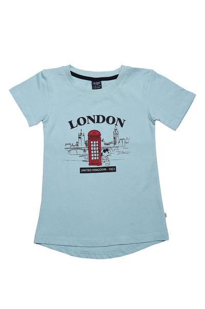 Girls In SKU: KGA0175- SEA GREEN - Diners