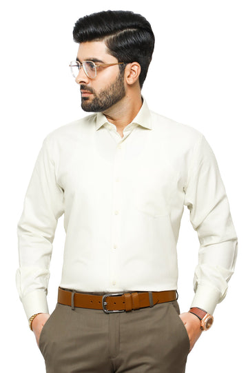 Formal Man Shirt in Cream SKU: AB19371-CREAM - Diners