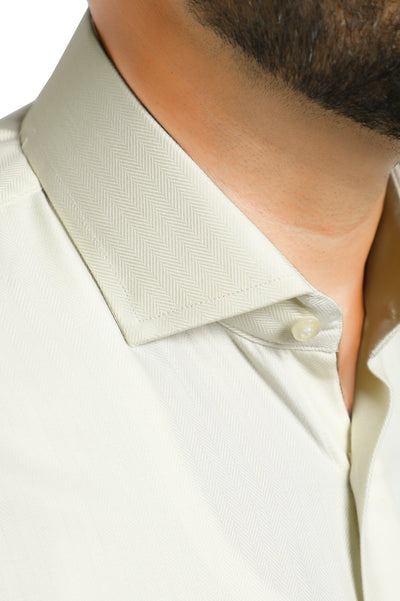 Formal Man Shirt in Cream SKU: AB19371-CREAM - Diners