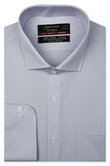 Formal Man Shirt in L-Grey SKU: AB19527-L-GREY - Diners
