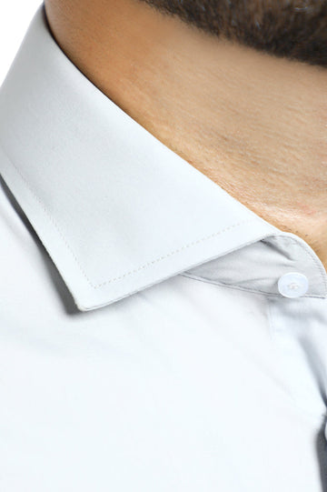 Formal Plain Shirt SKU: AB203-GREY - Diners