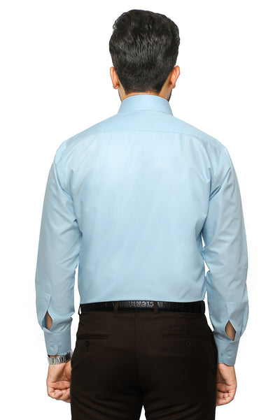 Formal Man Shirt in SKY BLUE SKU: AB2271-SKY BLUE - Diners