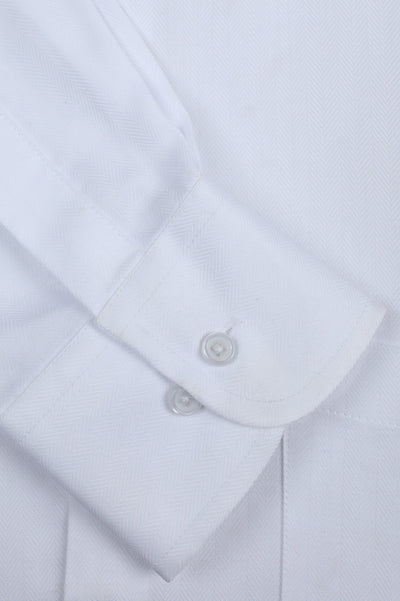 Formal Men Shirt in White SKU: AB23396-WHITE - Diners
