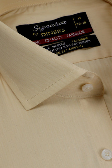 Formal Men Shirt in Beidge SKU: AB25438-BEIDGE - Diners