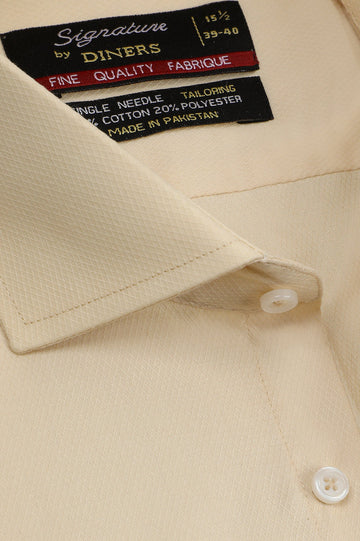 Formal Men Shirt in Beidge SKU: AB25439-BEIDGE - Diners