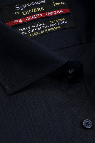 Formal Men Shirt in N-Blue SKU: AB25439-N-BLUE - Diners