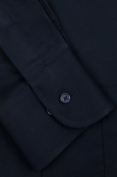 Formal Men Shirt in N-Blue SKU: AB25439-N-BLUE - Diners
