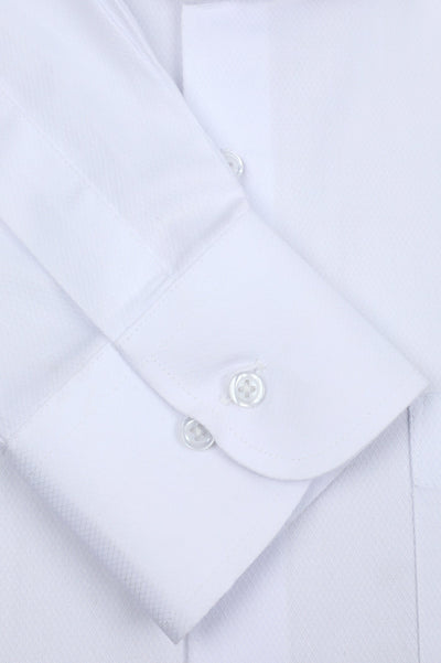 Formal Men Shirt in White SKU: AB25439-WHITE - Diners
