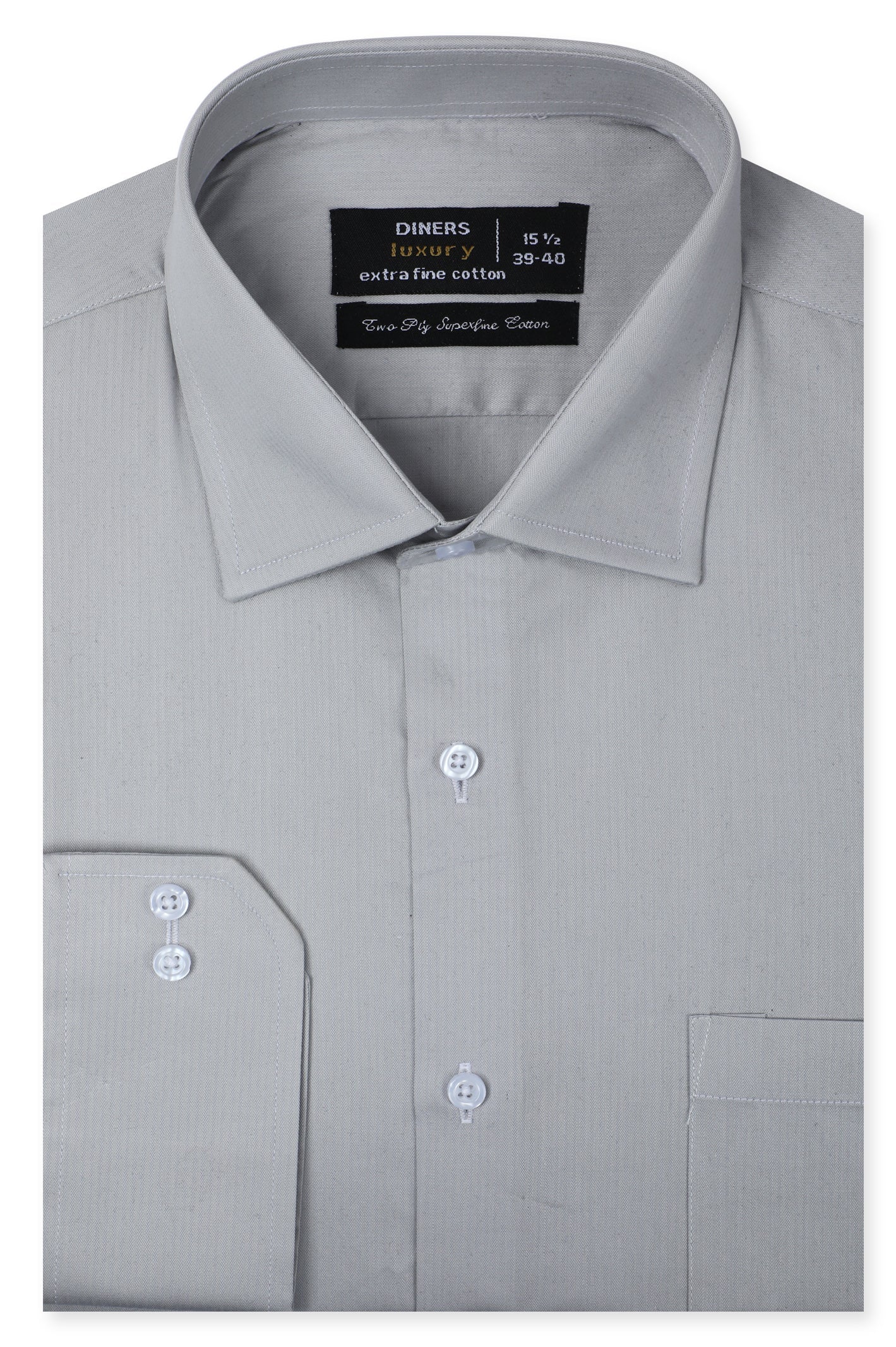 Formal Men Shirt SKU: AD28216-GREY - Diners