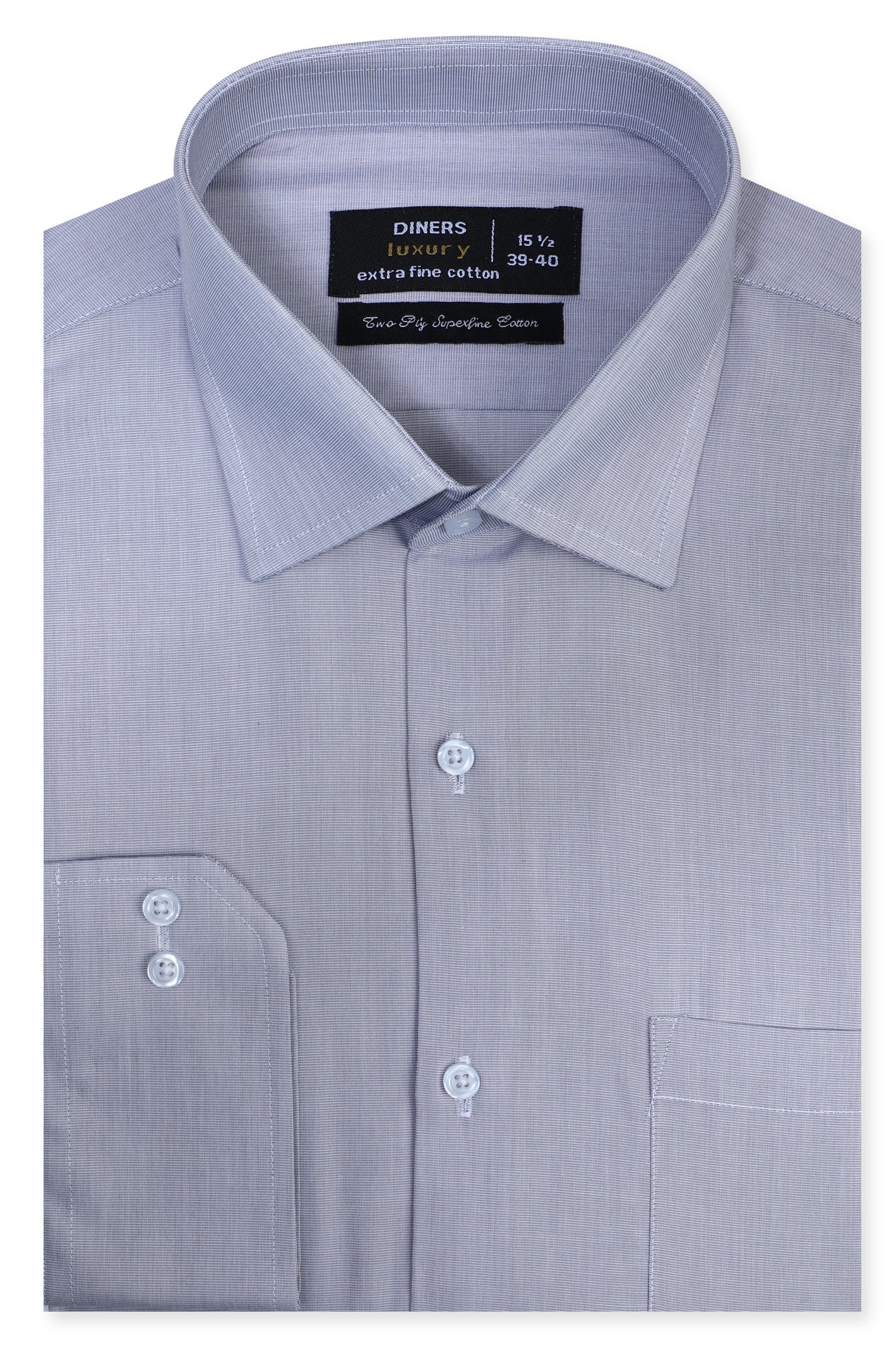 Formal Men Shirt SKU: AD28221-GREY - Diners