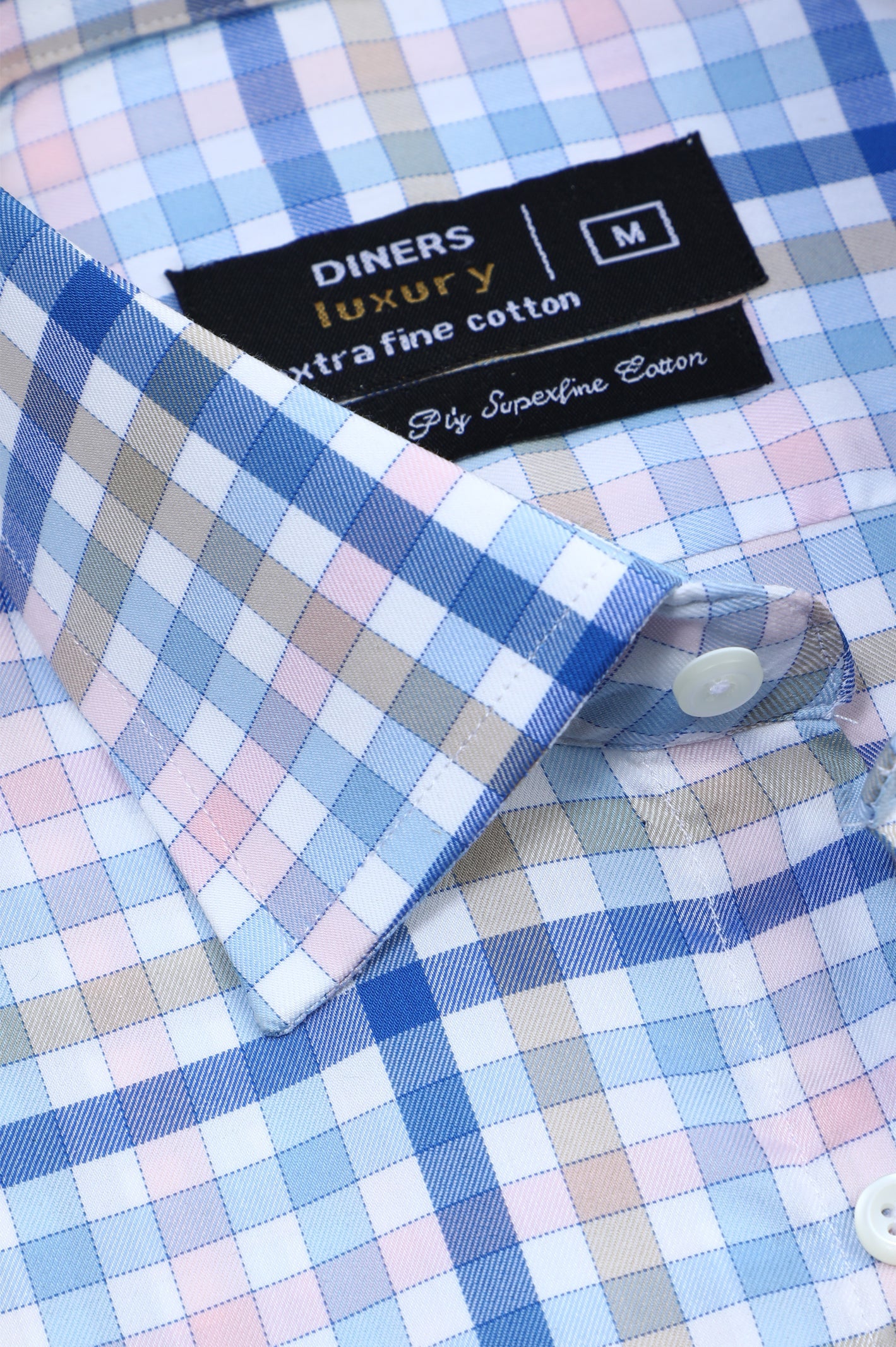 Formal Luxury Shirt SKU: AD28420-MULTI (Half Sleeves) - Diners