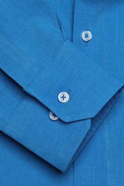 Aqua Dobby Formal Shirt For Men - Diners