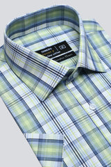 Multicolor Check Formal Shirt For Men - Diners