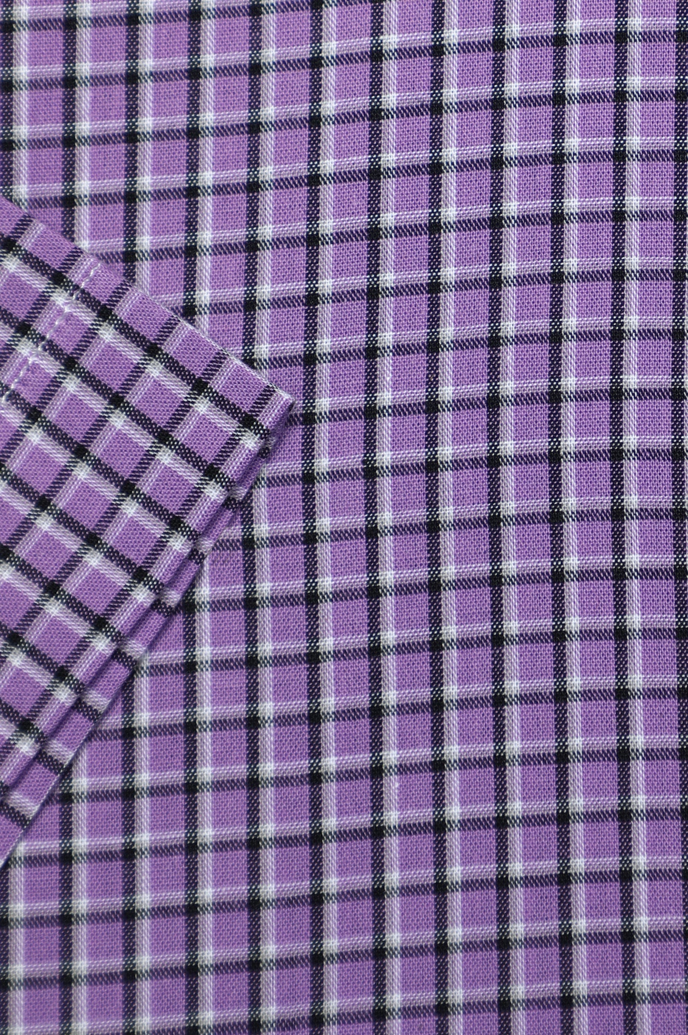 Purple Check Formal Shirt For Men - Diners