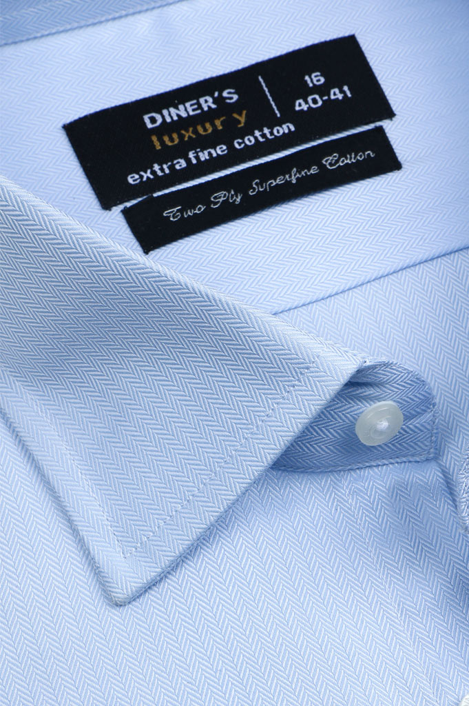 Formal Luxury Shirt SKU: AD20547-SKYBLUE - Diners