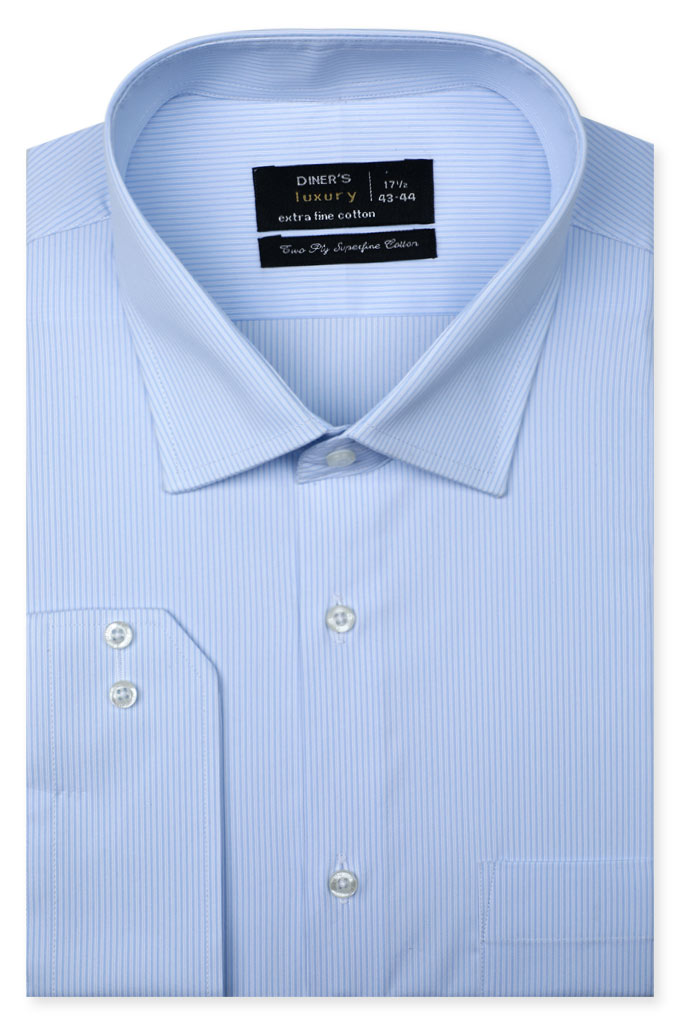 Formal Shirt for Man In Sky Blue SKU: AD20591 - Diners