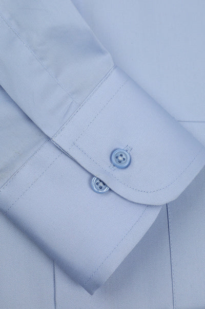 Formal Men Shirt in L-Blue SKU: AD25197-L-BLUE - Diners