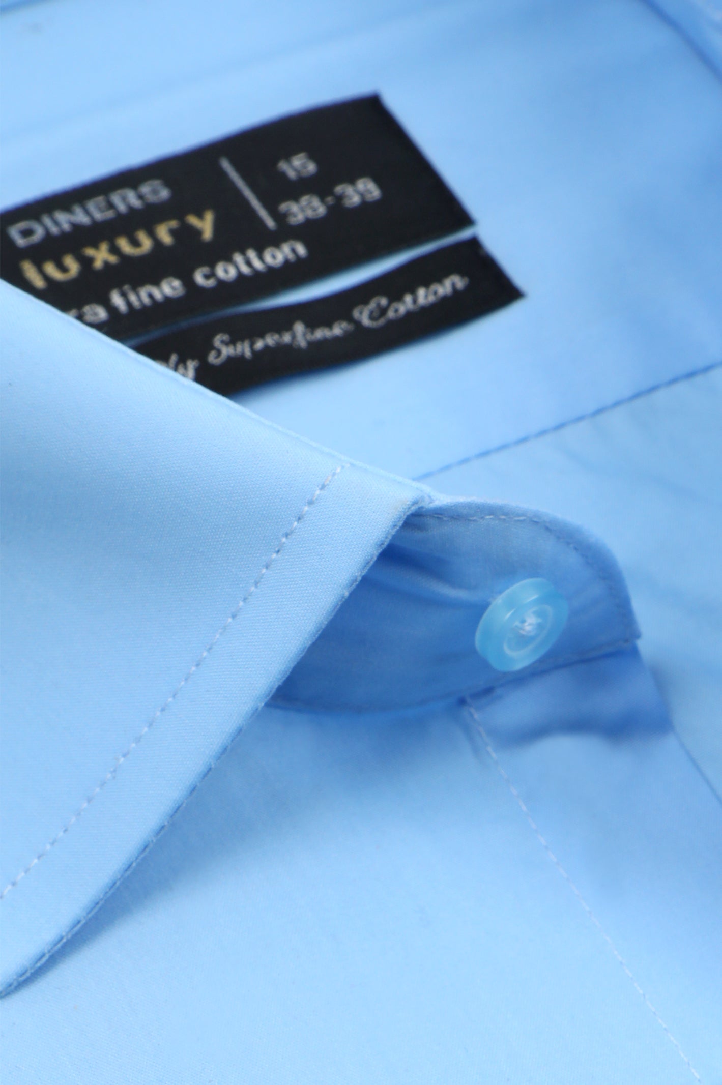 Formal Men Shirt in Blue SKU: AD25437-BLUE - Diners