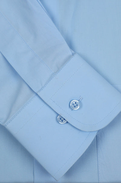 Formal Men Shirt in L-Blue SKU: AD25437-L-BLUE - Diners