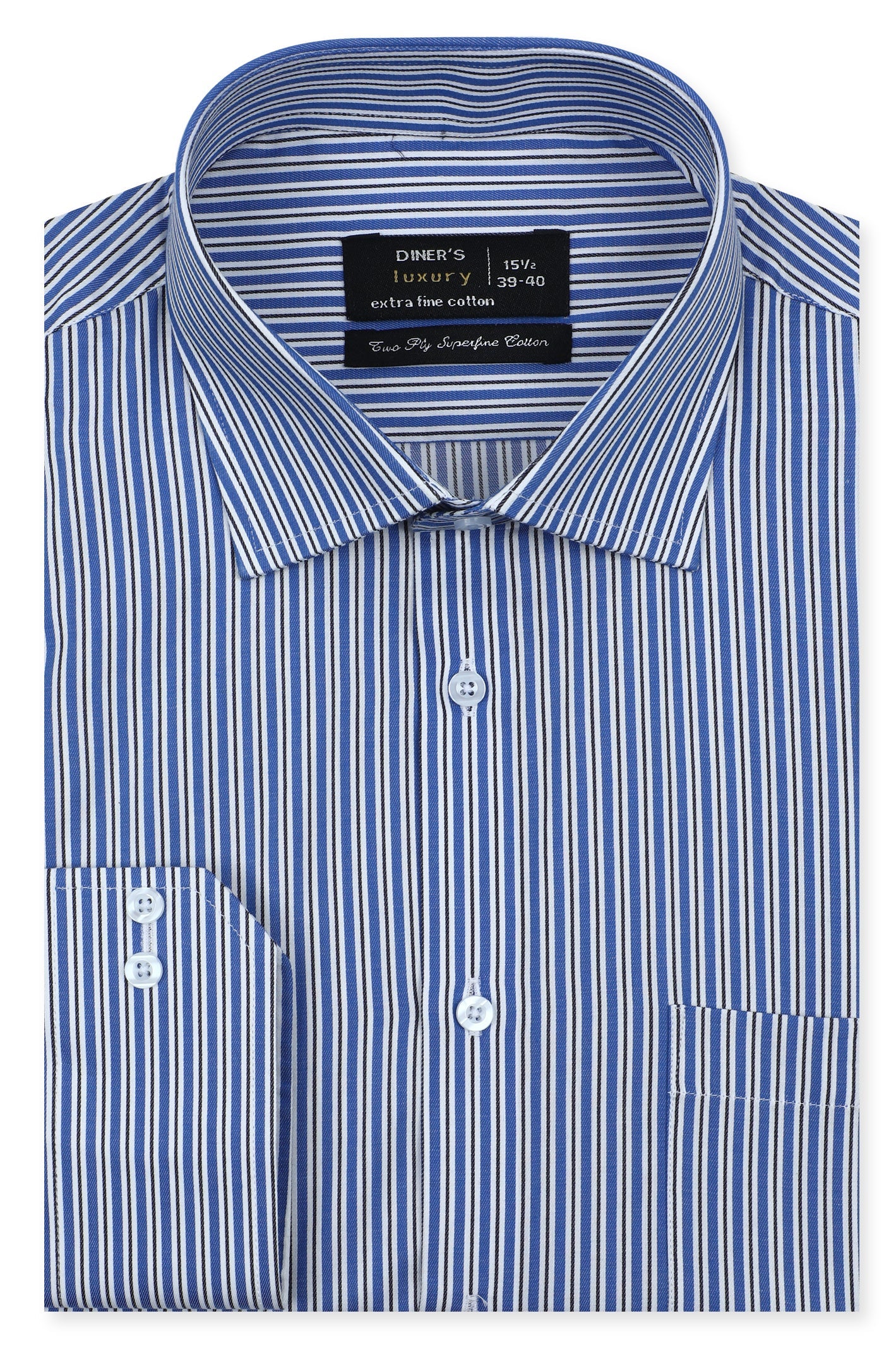 Formal Men Shirt SKU: AD26622-D-BLUE - Diners