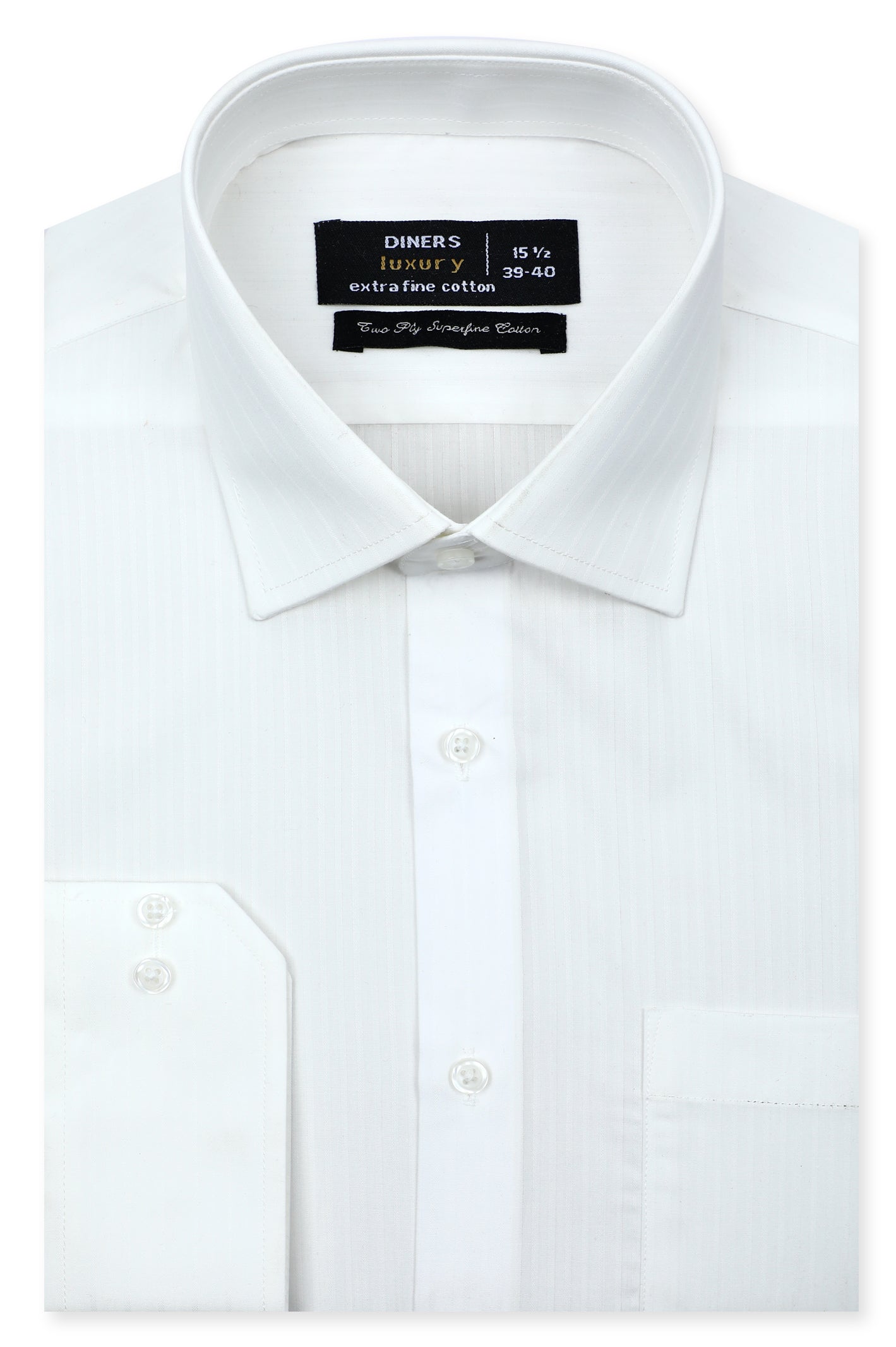Formal Men Shirt SKU: AD26633-OFFWHITE - Diners