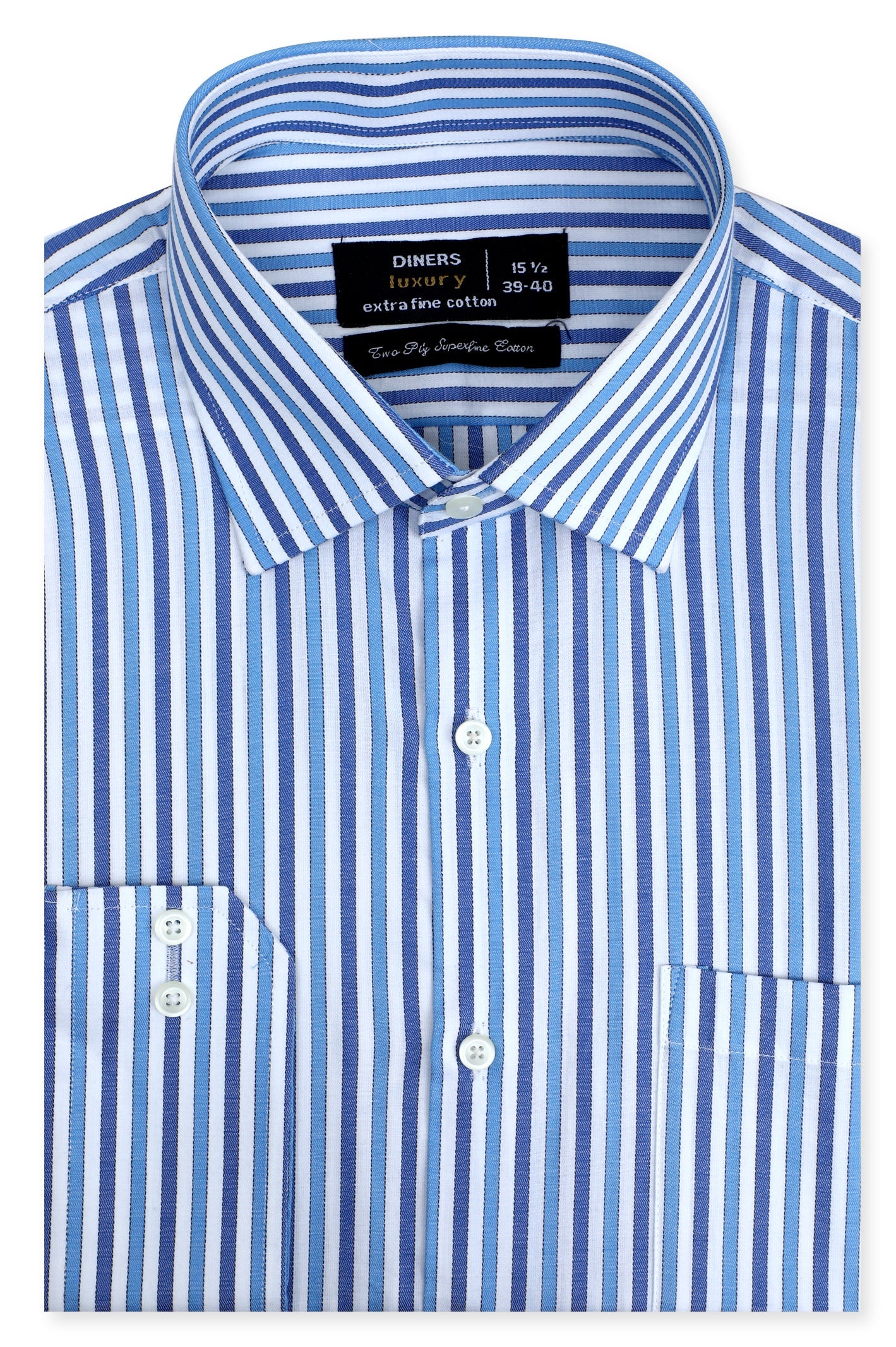 Formal Men Shirt SKU: AD28273-BLUE - Diners