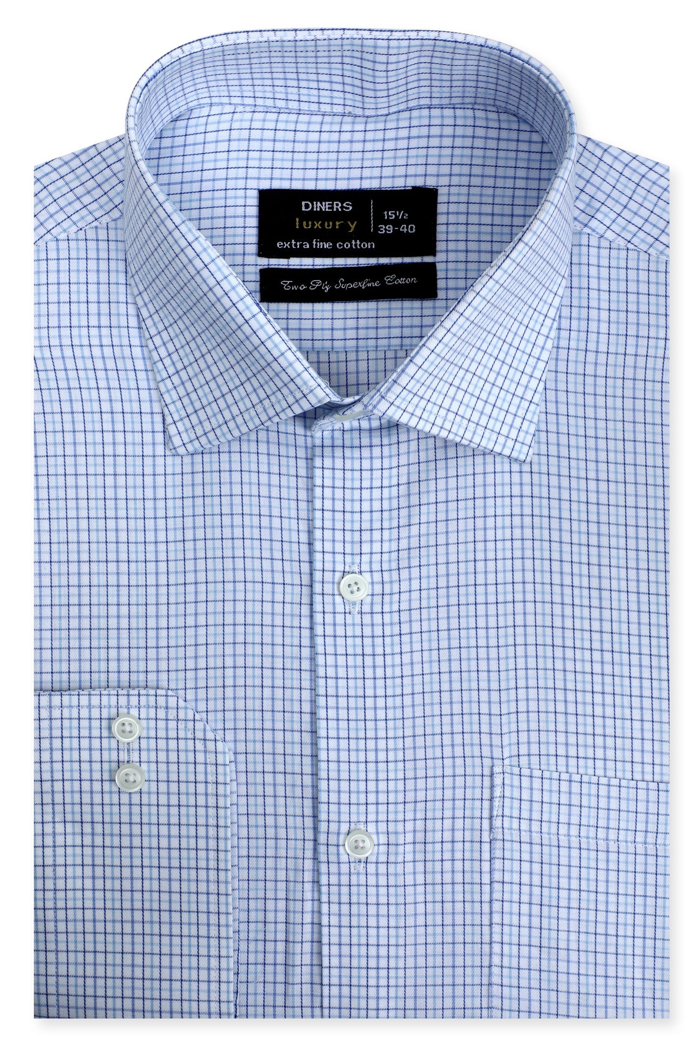 Formal Men Shirt SKU: AD28277-BLUE - Diners