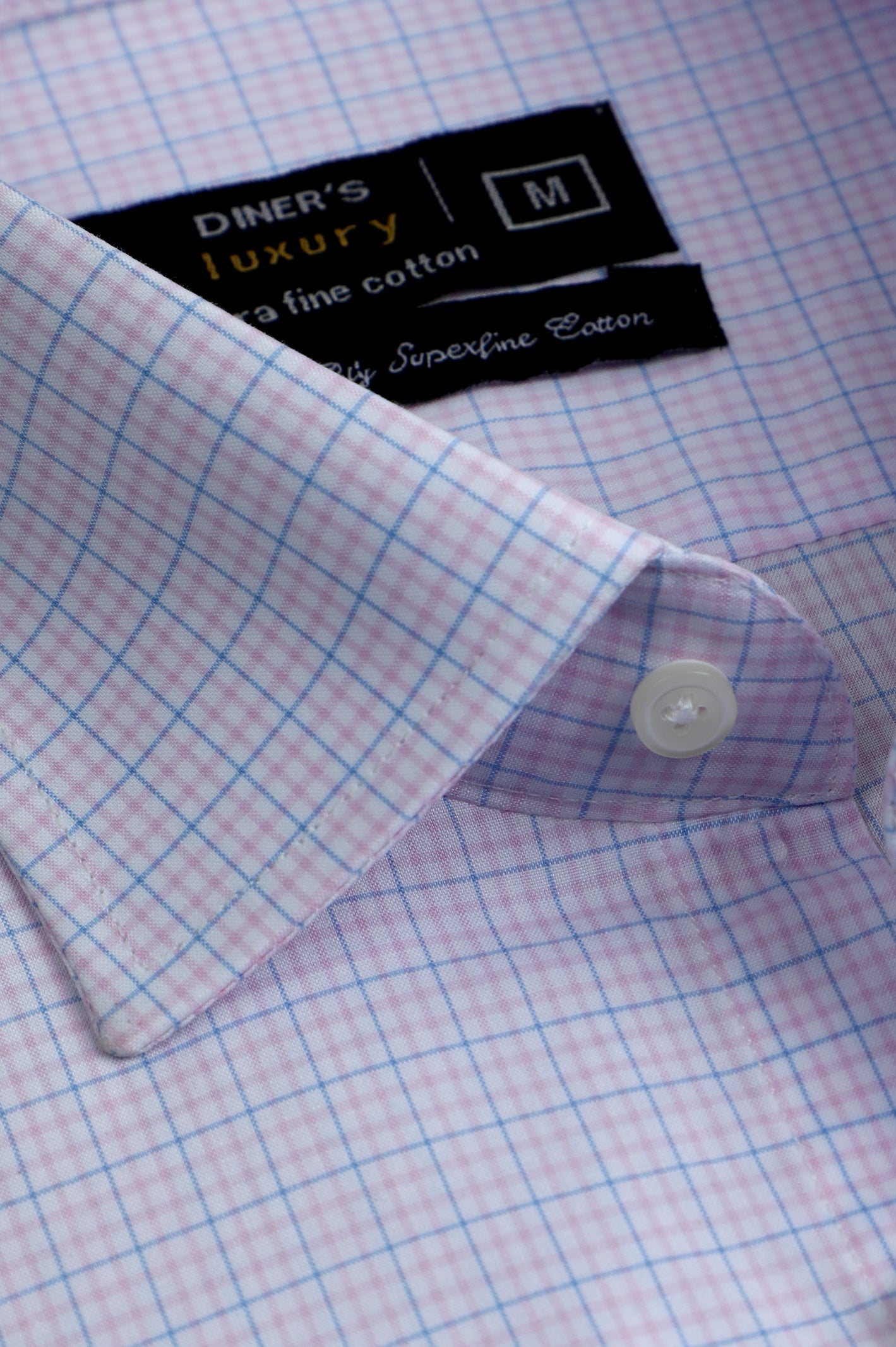 Formal Luxury Shirt SKU: AD28466-L-PINK (Half Sleeves) - Diners