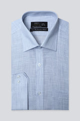 Grey Pin Stripe Formal Shirt For Men - Diners