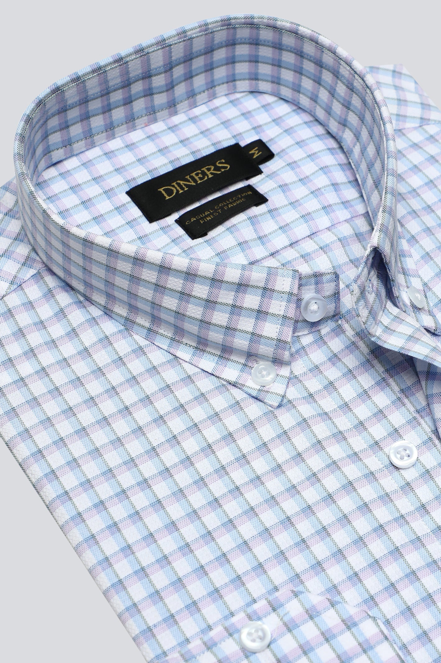 Multicolor Shepherd Check Casual Shirt for Men - Diners