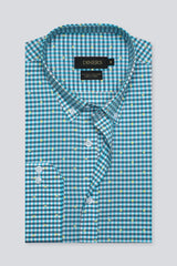 Multicolor Gingham Check Casual Shirt for Men - Diners