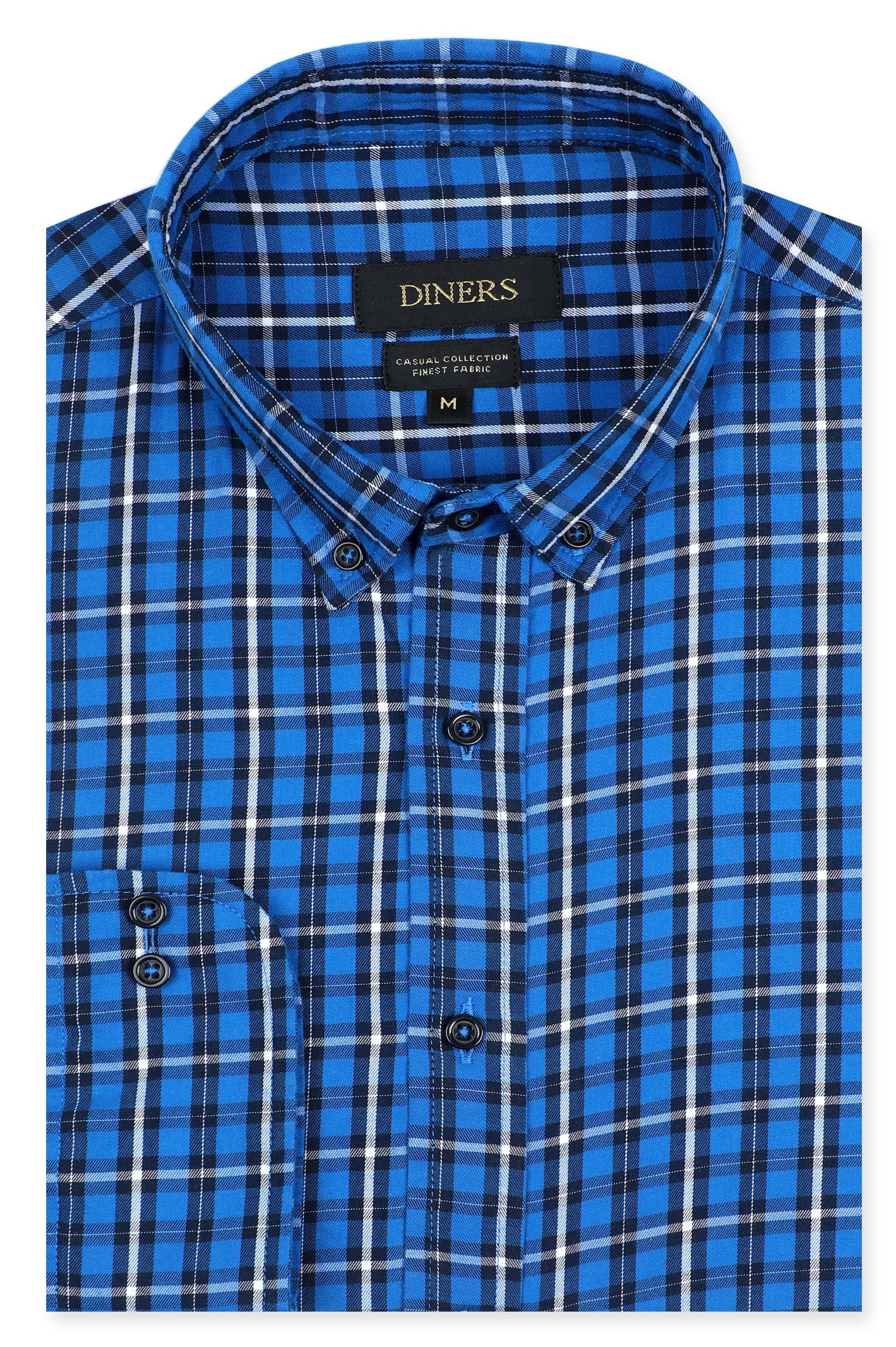 Casual Shirt for Men SKU: AG26628-R-BLUE - Diners