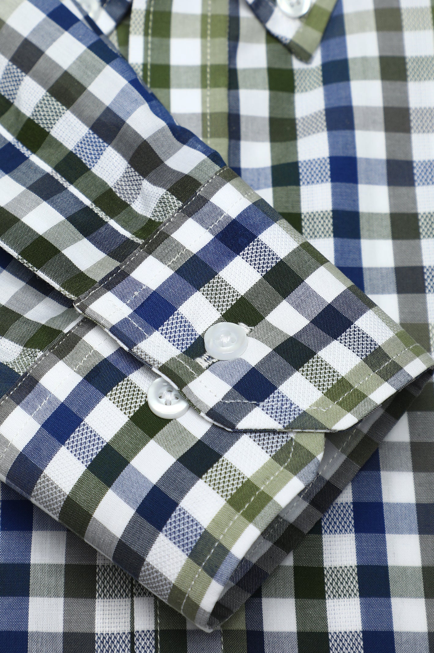 Multicolor Gingham Check Casual Shirt for Men - Diners