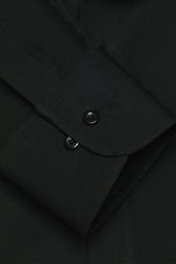Black Plain Formal Autograph Shirt for Men - Diners